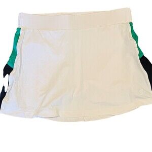 Sofibella Skort Womens Size M White Green Black Colorblock Tennis Golf